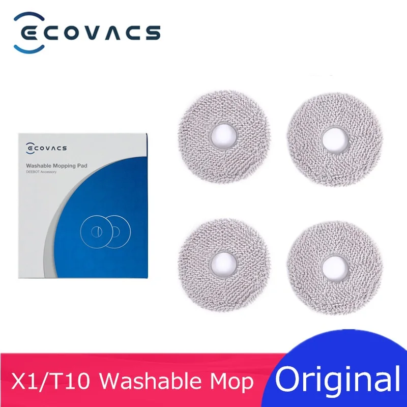 

Original ECOVACS Deebot T20 PRO Washable Mopoing Pad for X1 OMNI / T10 Omni / Turbo Robot Vacuum Cleaner Spare Accessory Parts