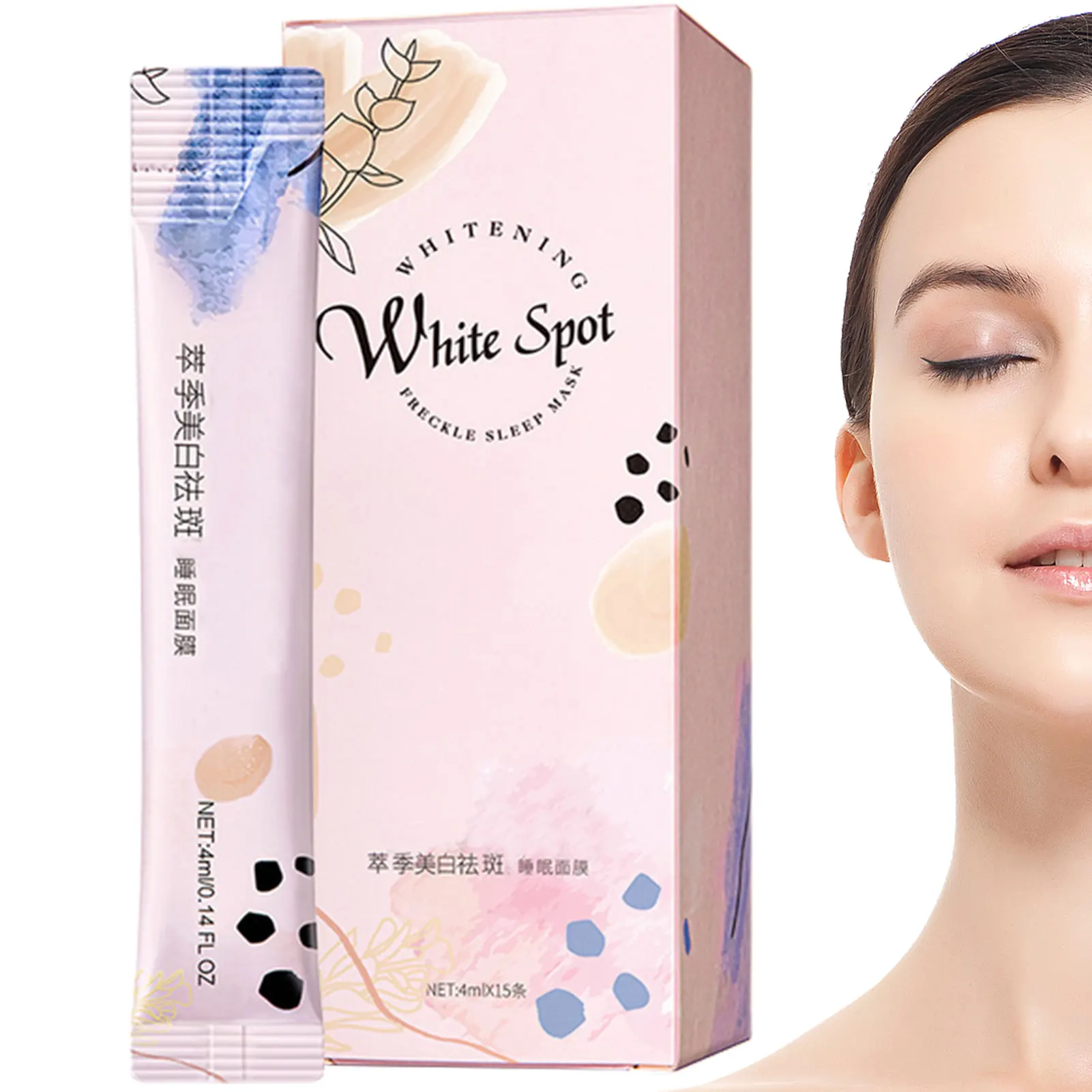 

Firming Masque Essential Lifting Sleeping Facial Masque Wash-Free Firming Moisturizing Face Care Gel Cream Portable Packaging