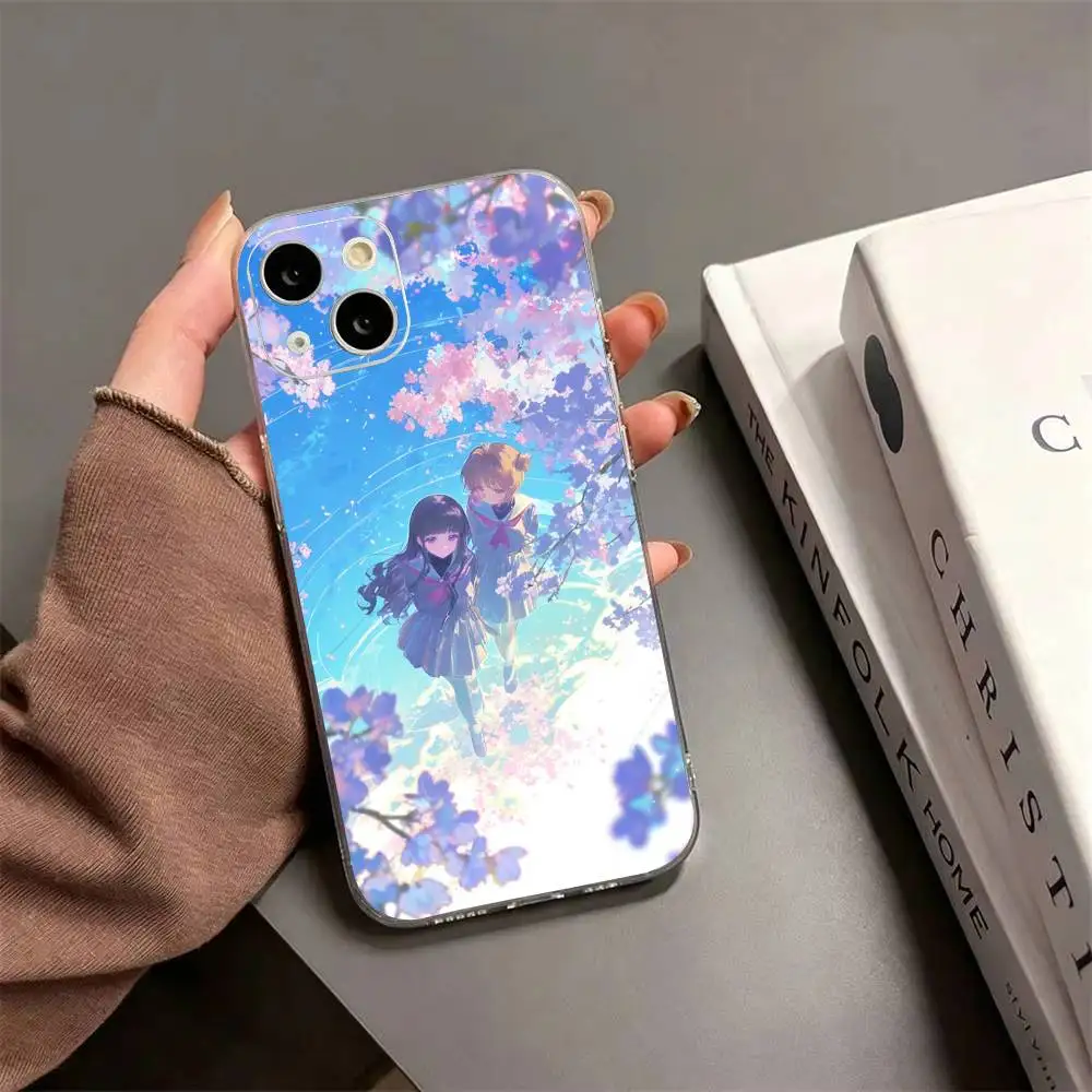 Фото Аниме C-Cardcaptor S-Sakura Прозрачный Мягкий Силиконовый Чехол Для Телефона iPhone 17 16 15 14 13 12 Pro Max №3