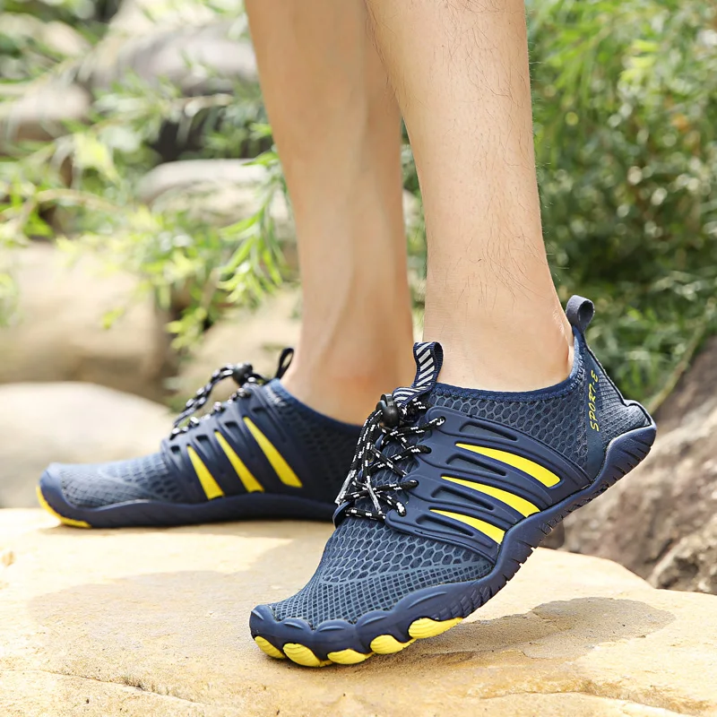 Sneakers Men Women Barefoot Beach Water Shoes Lovers Outdoor Fishing Swimming Bicycle Quick-Drying Aqua Shoes Zapatos De Mujer