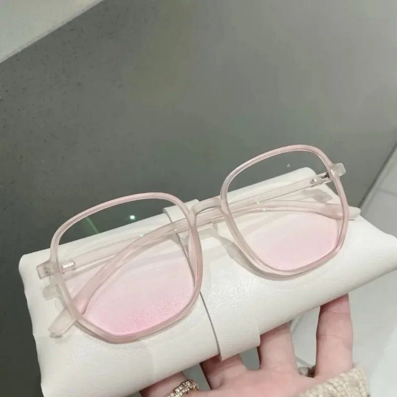 Модные очки с защитой от синего света корейские большие постепенные