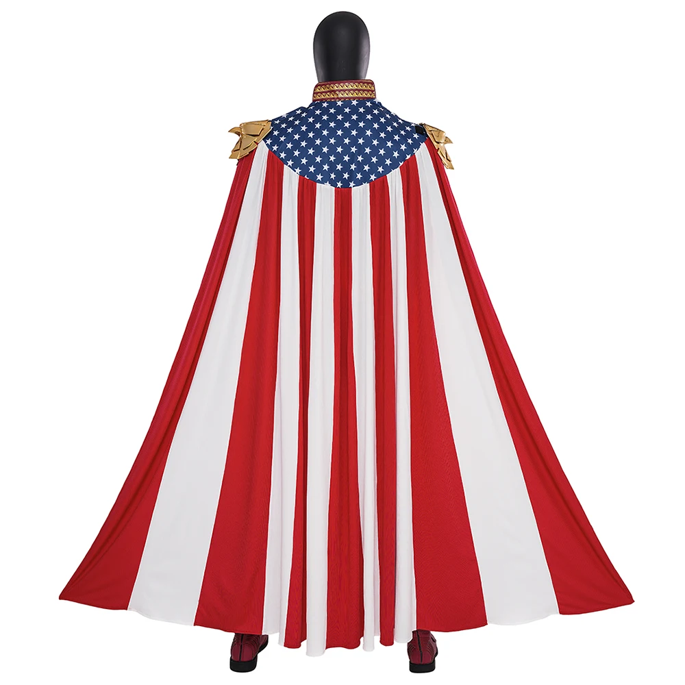 Костюм для косплея Homelander мальчиков трехмерный капельный пластиковый наряд с