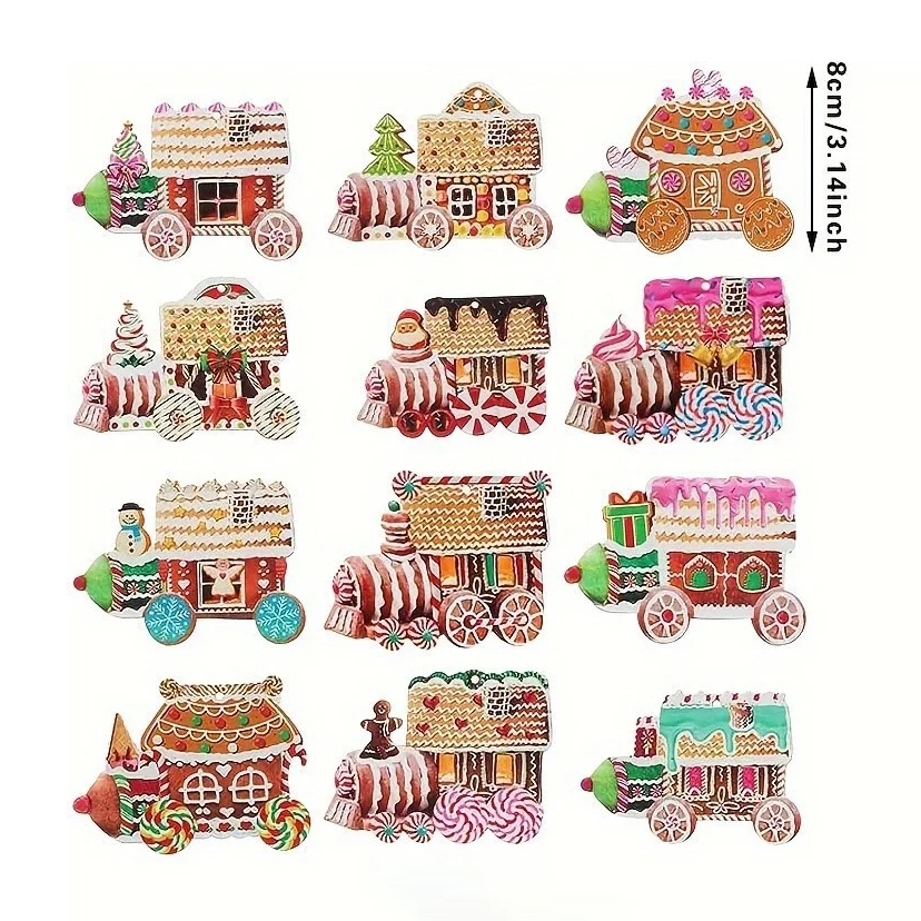 

Деревянные новогодние подвески из конфет