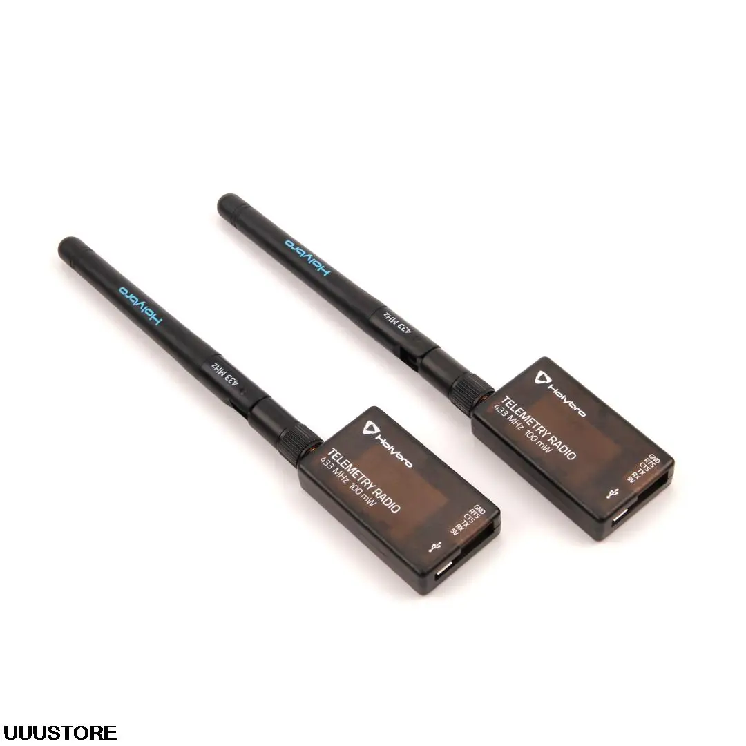 HolyBro 433 МГц 915 МГц 100 мВт 500 МВт трансивер радиотелеметрический набор V3 для контроллера полета PIXHawk 4 APM2.6 для гоночного дрона