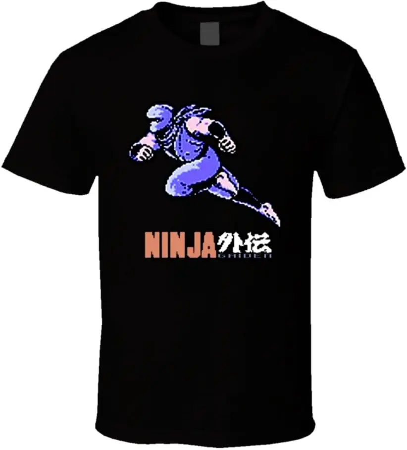 Футболка Ninja Gaiden NES в стиле ретро с видеоиграми