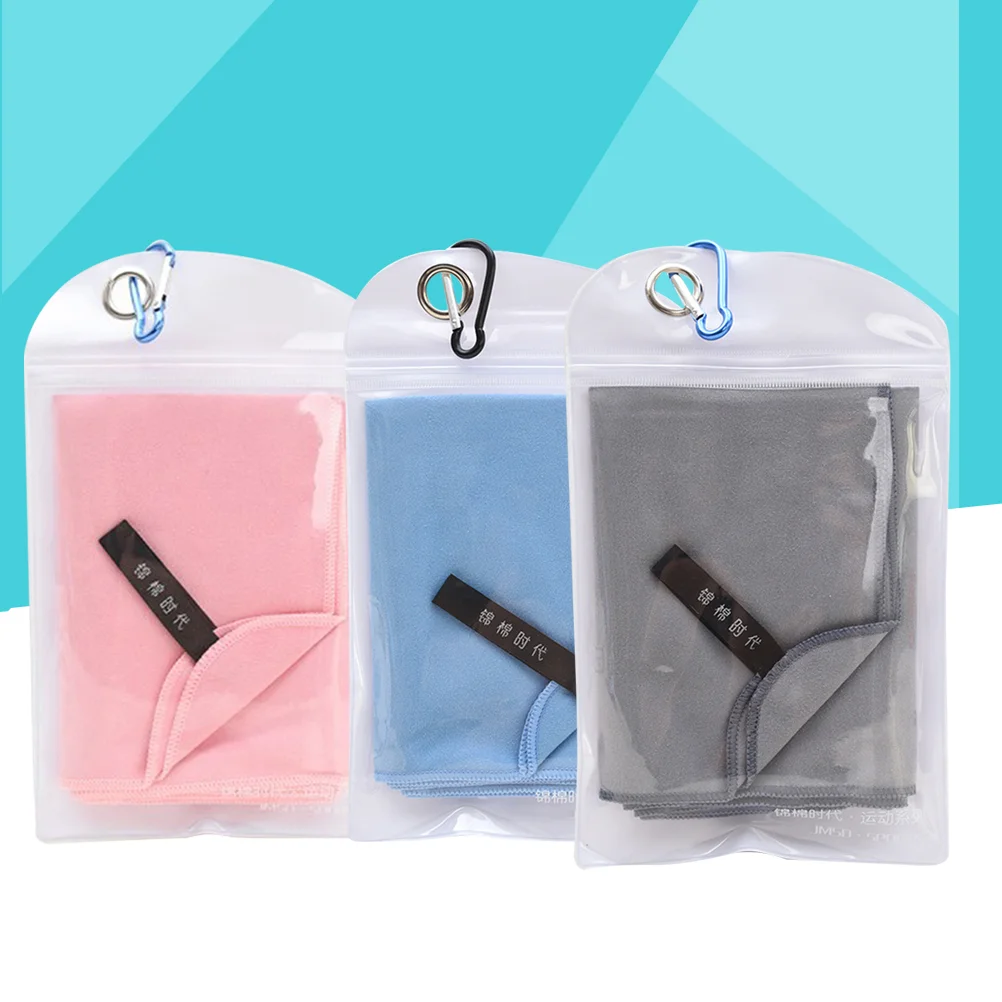 

Outdoors Quick Dry Towel Sweat Absorb Compact Microfiber Sports Towel for Camping Swimming Gym Fitness Yoga(30*100)