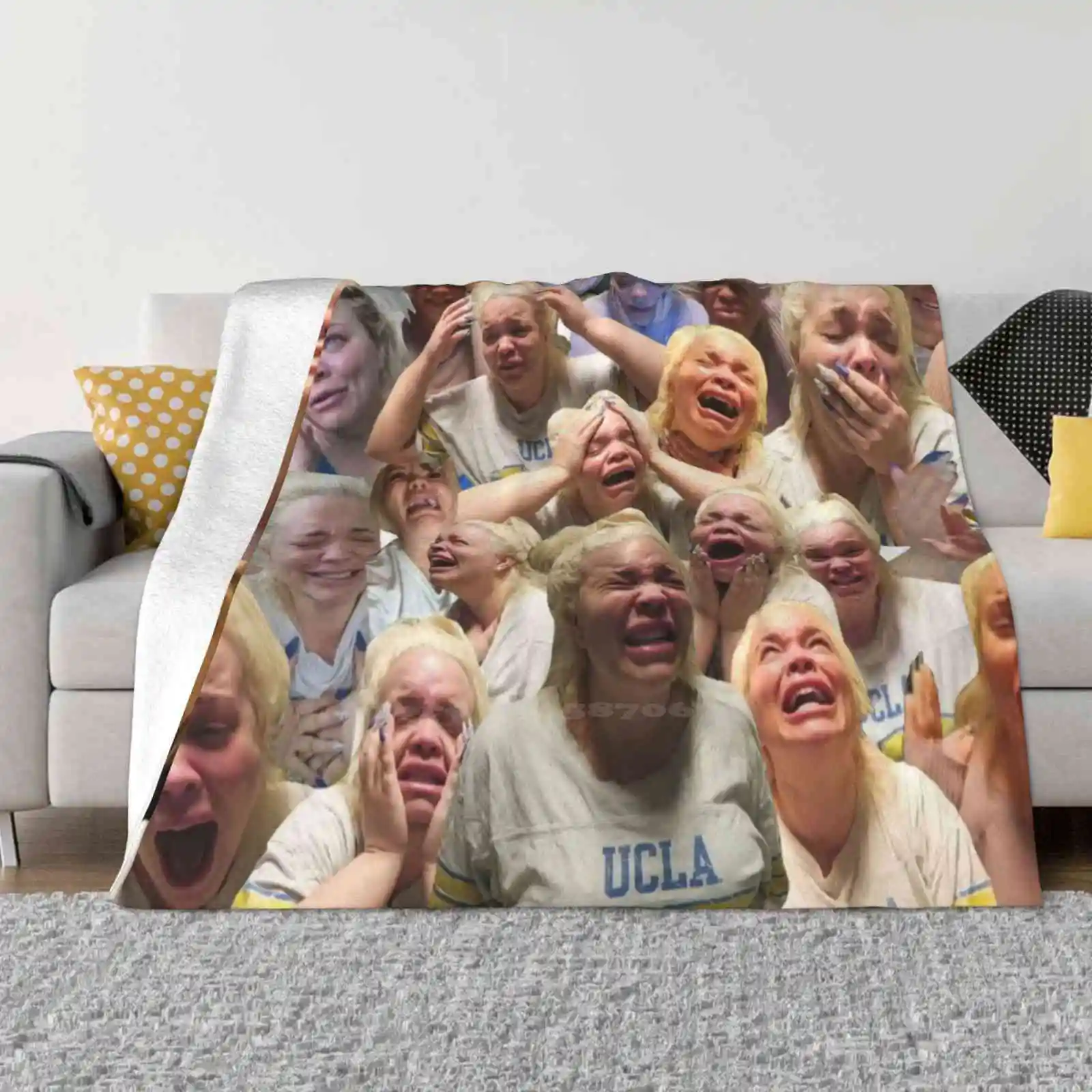 Высококачественное удобное покрывало для кровати Trisha Paytas мягкое одеяло плача