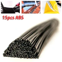 15pcs abs plastic welding rods 3mm triangular for motorcycle battery car fairings repair welding tool accessories