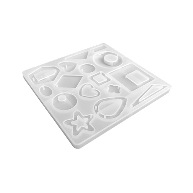 

Epoxy Mold Irregular Star Heart Jewelry Silicone Mold for Making Earring Pendant