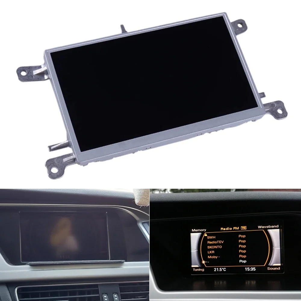 

6.5 inch LCD Screen GPS Nav Monitor MMI Multi Media Display Unit for-Audi A4 B8 A5 Q5 2010 2012 2015 8T0919603G