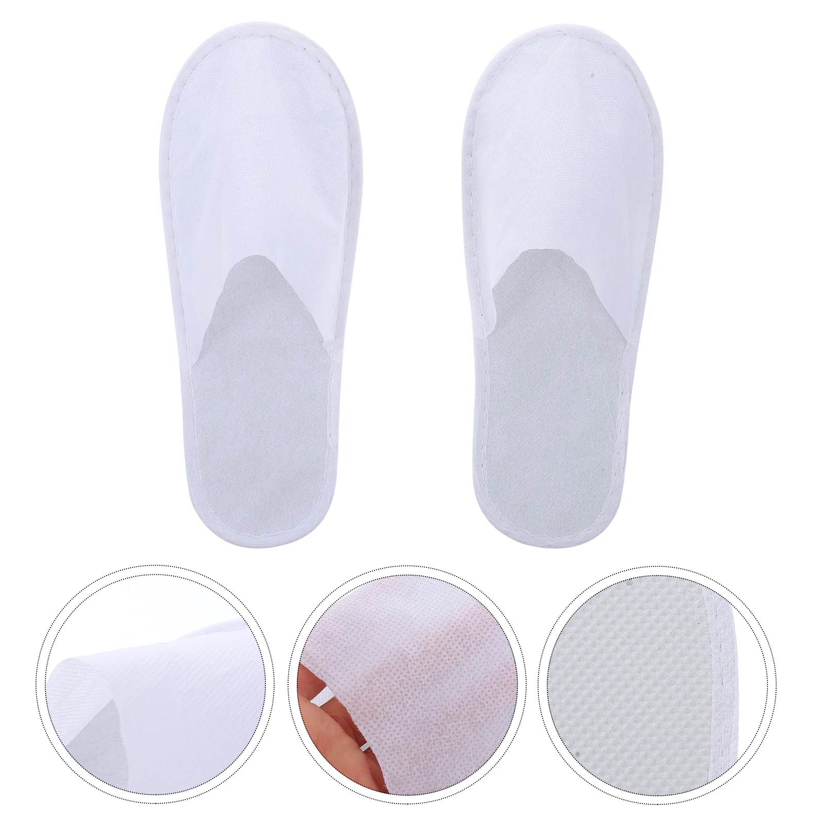

Slippers Spa Hotel Disposable Non Guestslip Bulk Travel Skid Bedroom Slipper Shoes Pedicure Salon Open Home Business Guests