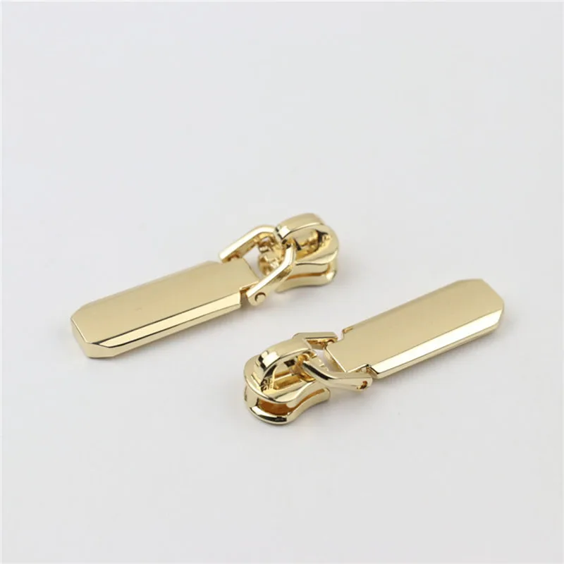 30pcs 5# High-grade Metal Zipper Sliders Head Removable Puller Repair Kit Zip for Luggage Bags Clothes DIY Sewing Accessories