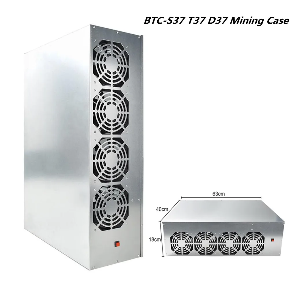 

10000 T37 D37 чехол для майнинга, комбинированный комплект, 8 GPU, Биткоин, криптовалютериум, Майнинг BTC, материнская плата для майнинга с интерфейсо...
