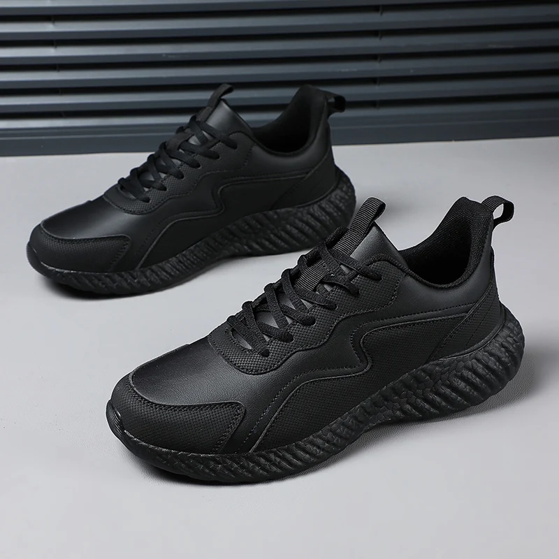 

Fashion Quality Men Running Sneakers Outdoor Anti-skid Male Athletic Shoes Comfort Lace-up Tenis Masculino Winter Big Size 48
