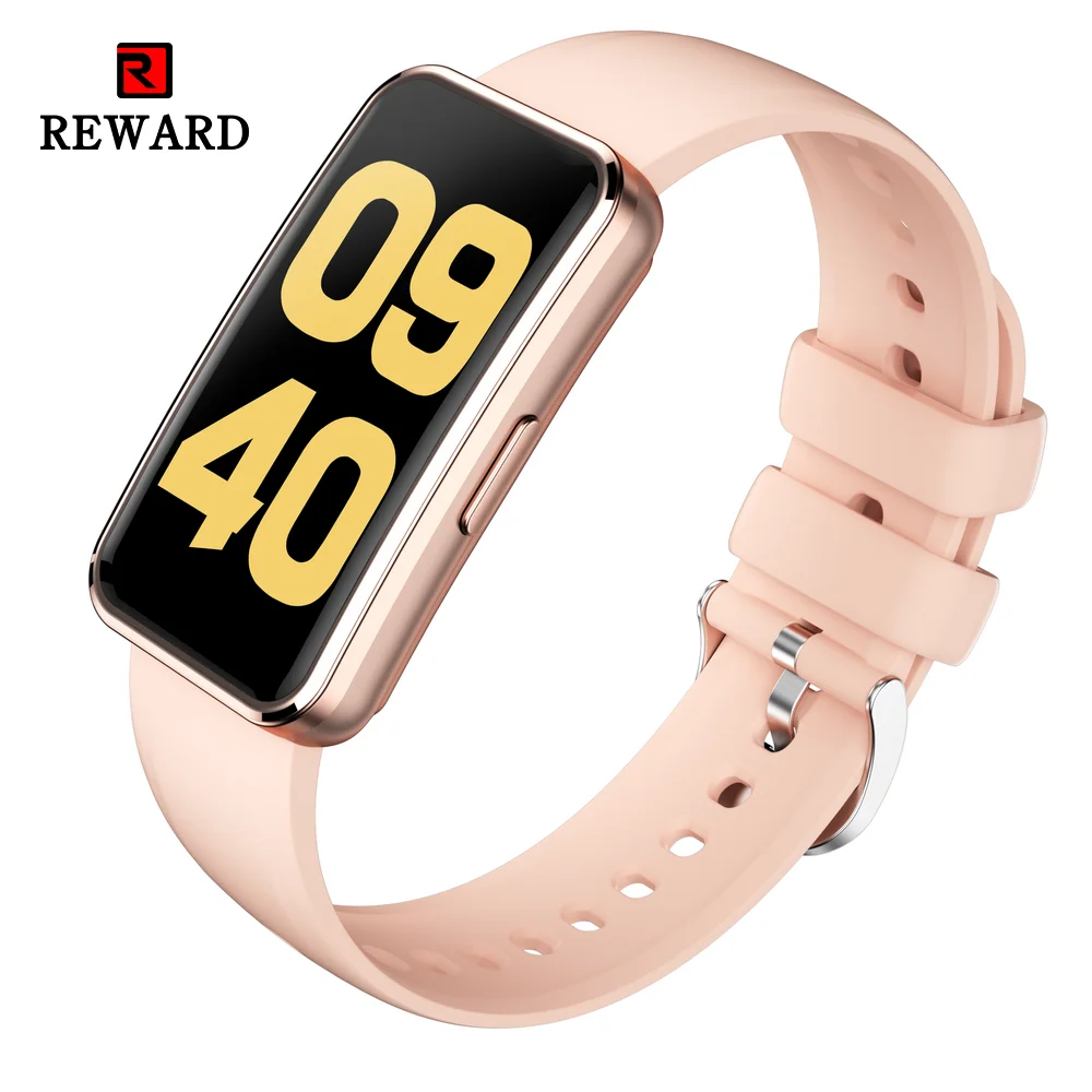 

New 2022 REWARD Smart Wristwatch Smartwatch Sport IP68 Waterproof Calorie Count Bluetooth Watches for Android iOS Phone