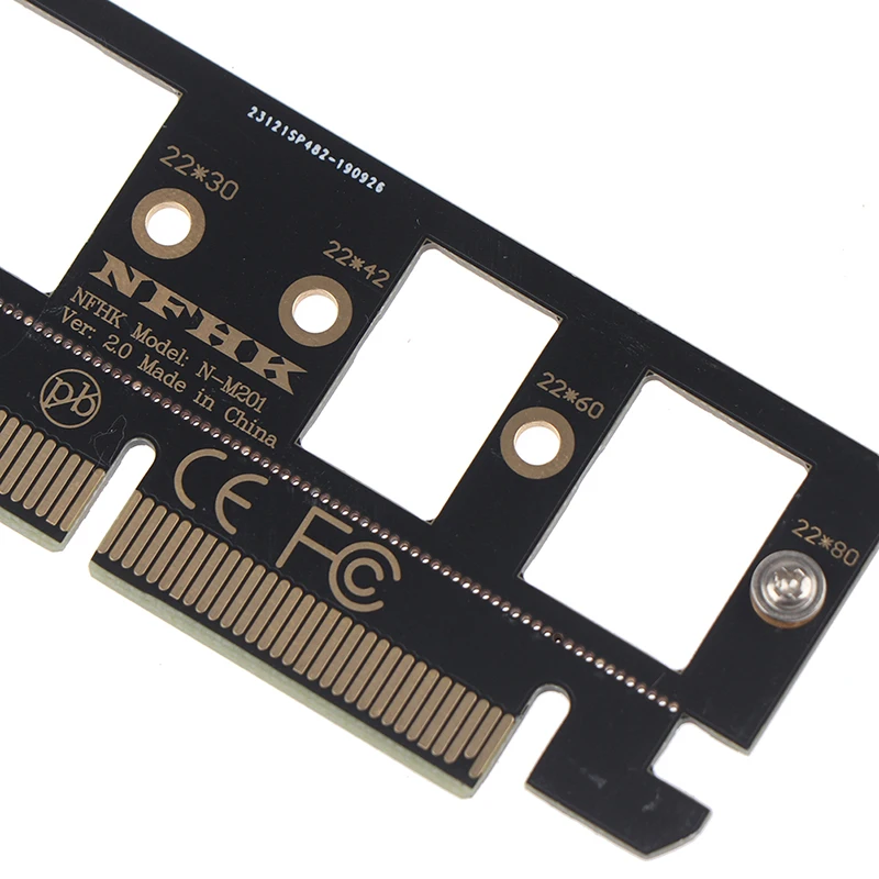 

1PC PCIe NVMe M.2 Ngff Ssd To PCIe Pci Express 3.0 X4 X8 X16 Adapter Card Convert Card Expansion Card Adapter