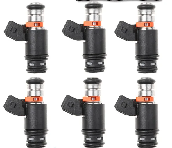 

Топливный инжектор для Volkswagen VW Golf Jetta EuroVan 2,8 V6 IWP022 805000348303 021906031D 021906031B FJ573, 4 шт., 6 шт.