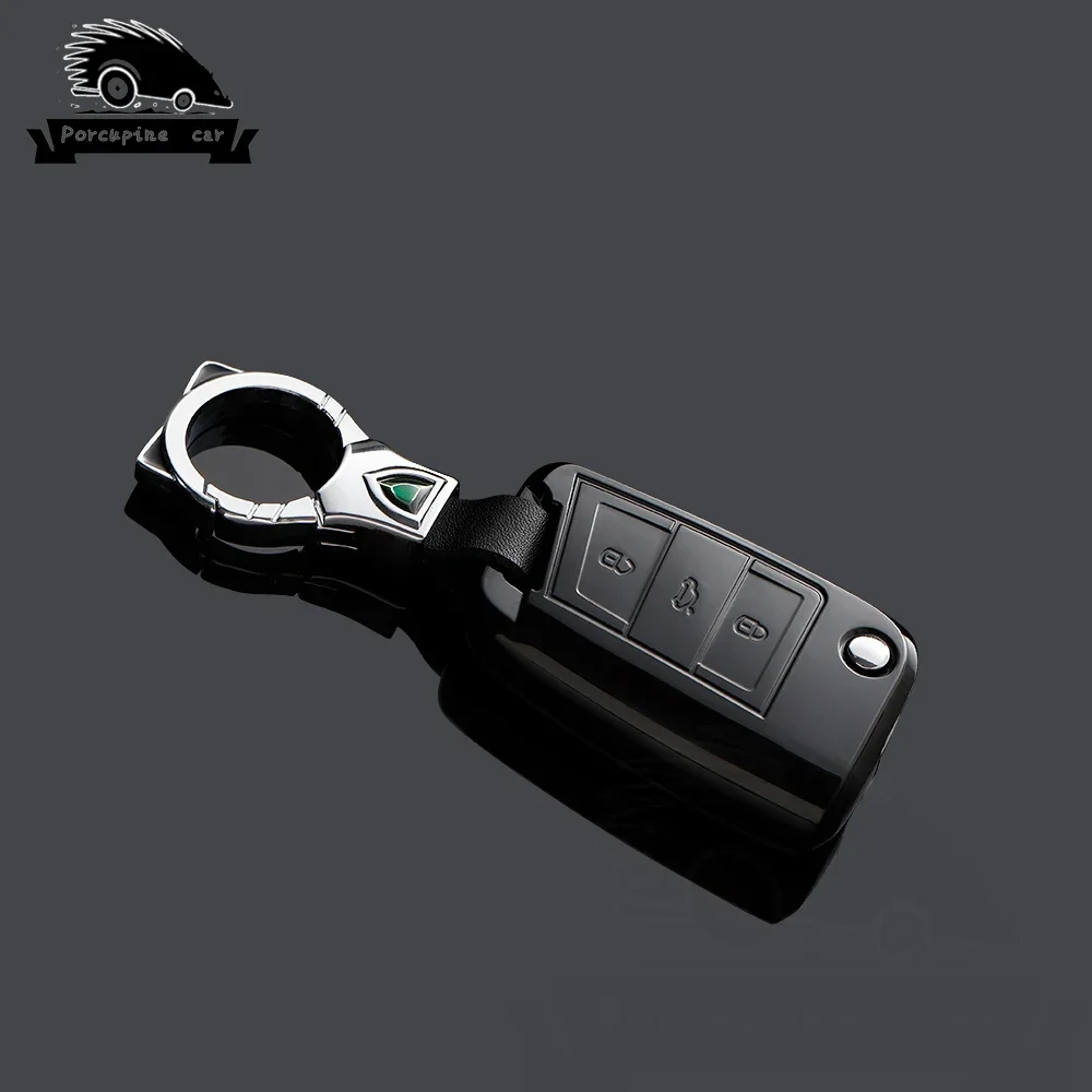 Чехол для автомобильного ключа Volkswagen VW Polo Golf 7 MK7 Tiguan passat Skoda Octavia Kodiaq Karoq Seat Ateca Leon