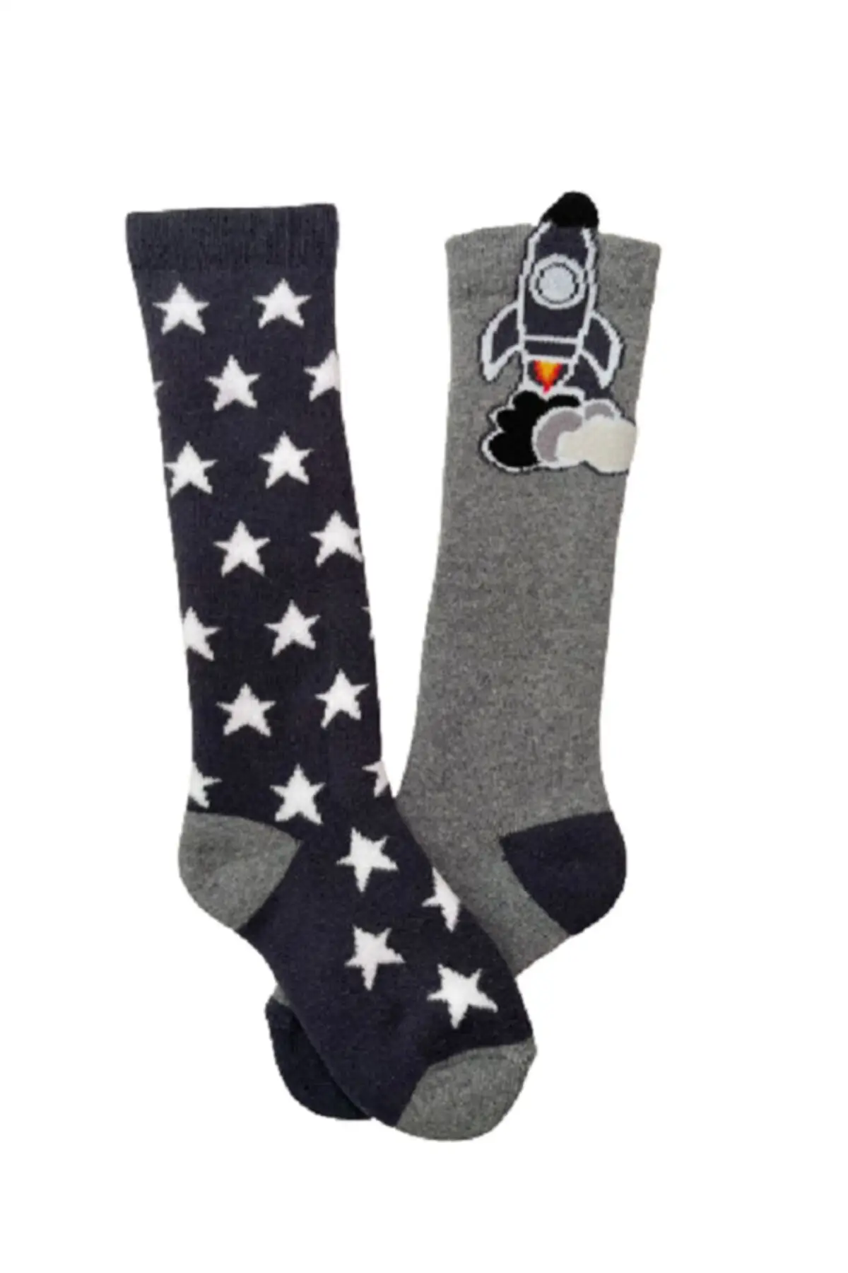 

Толстые детские носки Havlulu, 2 'li хлопок, нижняя серая внутренняя одежда