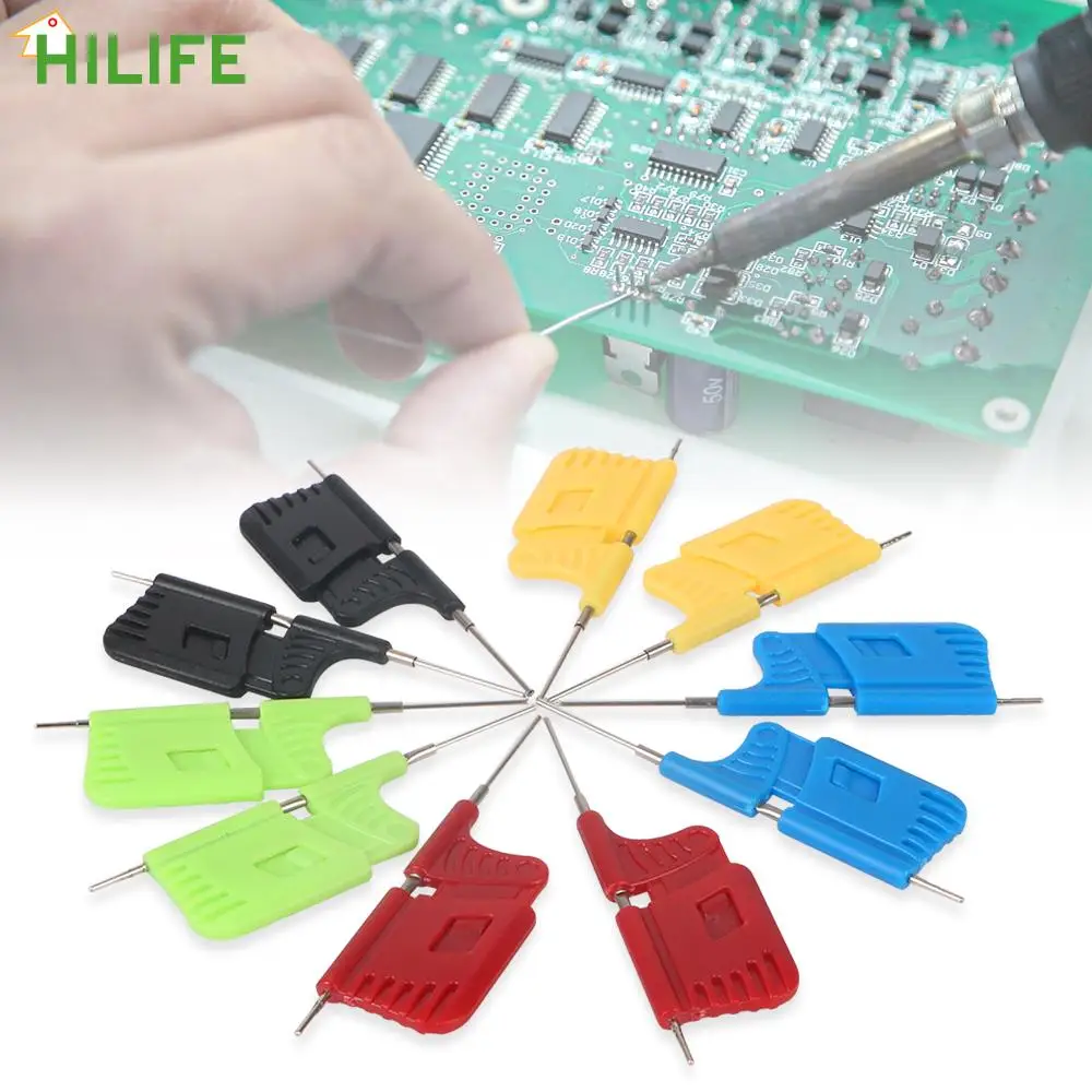 40V SMD Gripper Electrical Testing Ultra Small Clip Test Clamp SDK08 Test Clip 10Pcs Professional