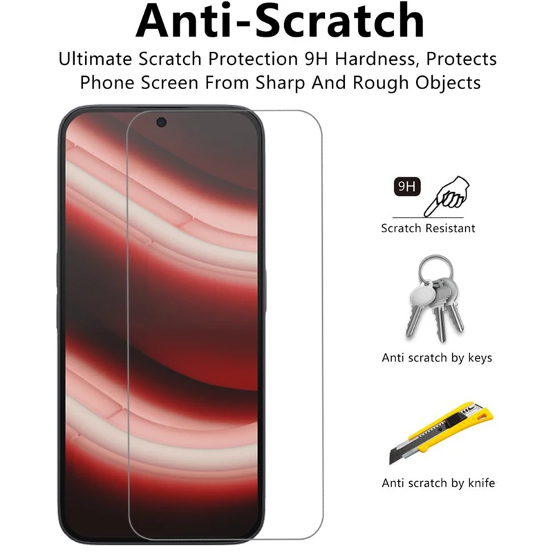 Фото Чехол для Nothing Phone 2a Plus с защитным стеклом, задняя крышка 360° для Nothing Phone 2a, Nothing Phone, Phone2a, 2a, A2 №4