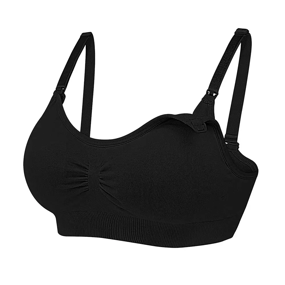 Бюстгальтер для кормящих матерей удобный полноразмерный бюстгальтер без