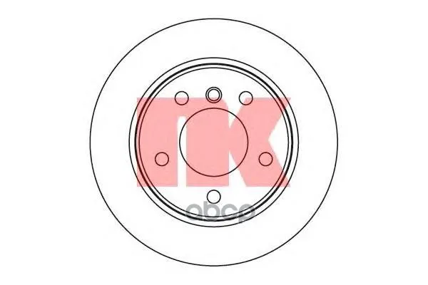 Диск торм.зад.BMW 3 (E36) хэтчбек 94-00 316 318 323 272x10 NK арт. 201538