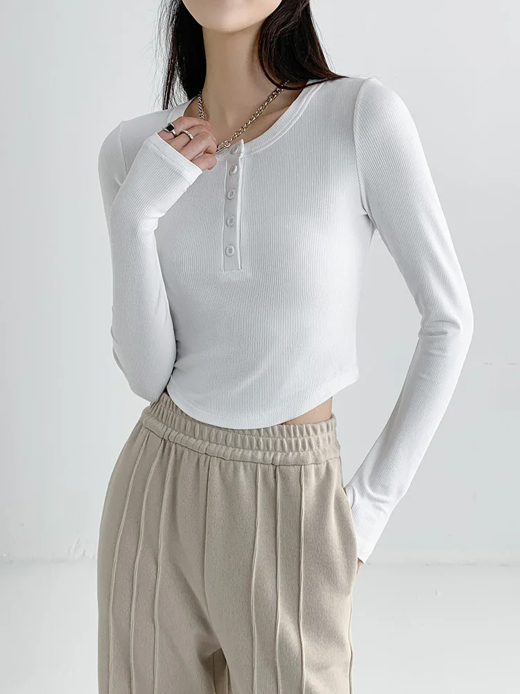 

Winter solid color long sleeve lapel new leggings gray