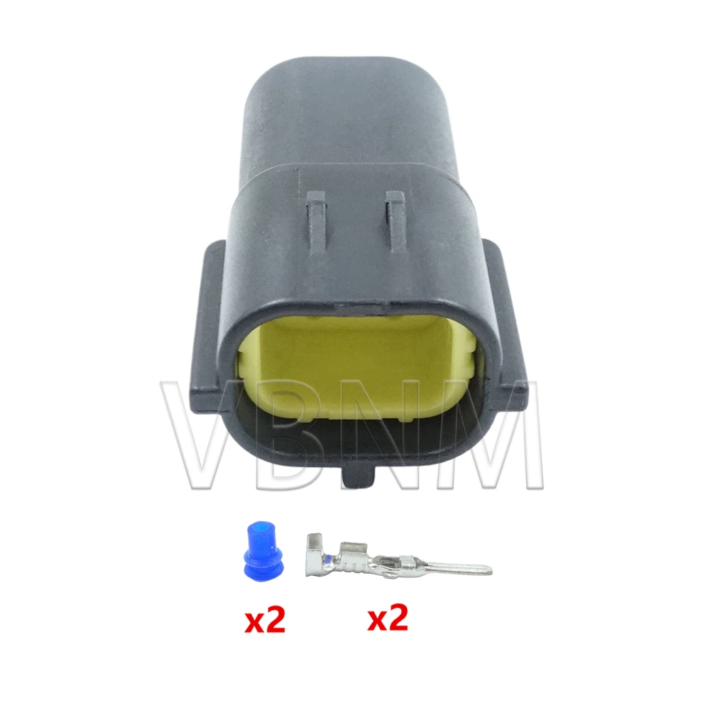 

2-контактный 174354-2 174352-2, женский и мужской водонепроницаемый проводной разъем, автомобильная герметичная розетка Denso для грузовика