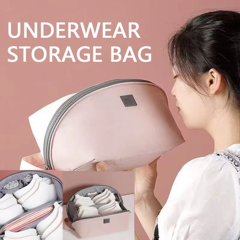 

Underwear Storage Bag Waterproof Portable Travel Bra Organizer Pouch Clothes Luggage Bag Socks Cosmetic Clothing Handbag
