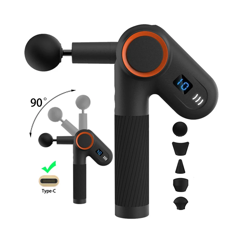 

Высокомощный массажный пистолет для глубоких тканей типа C