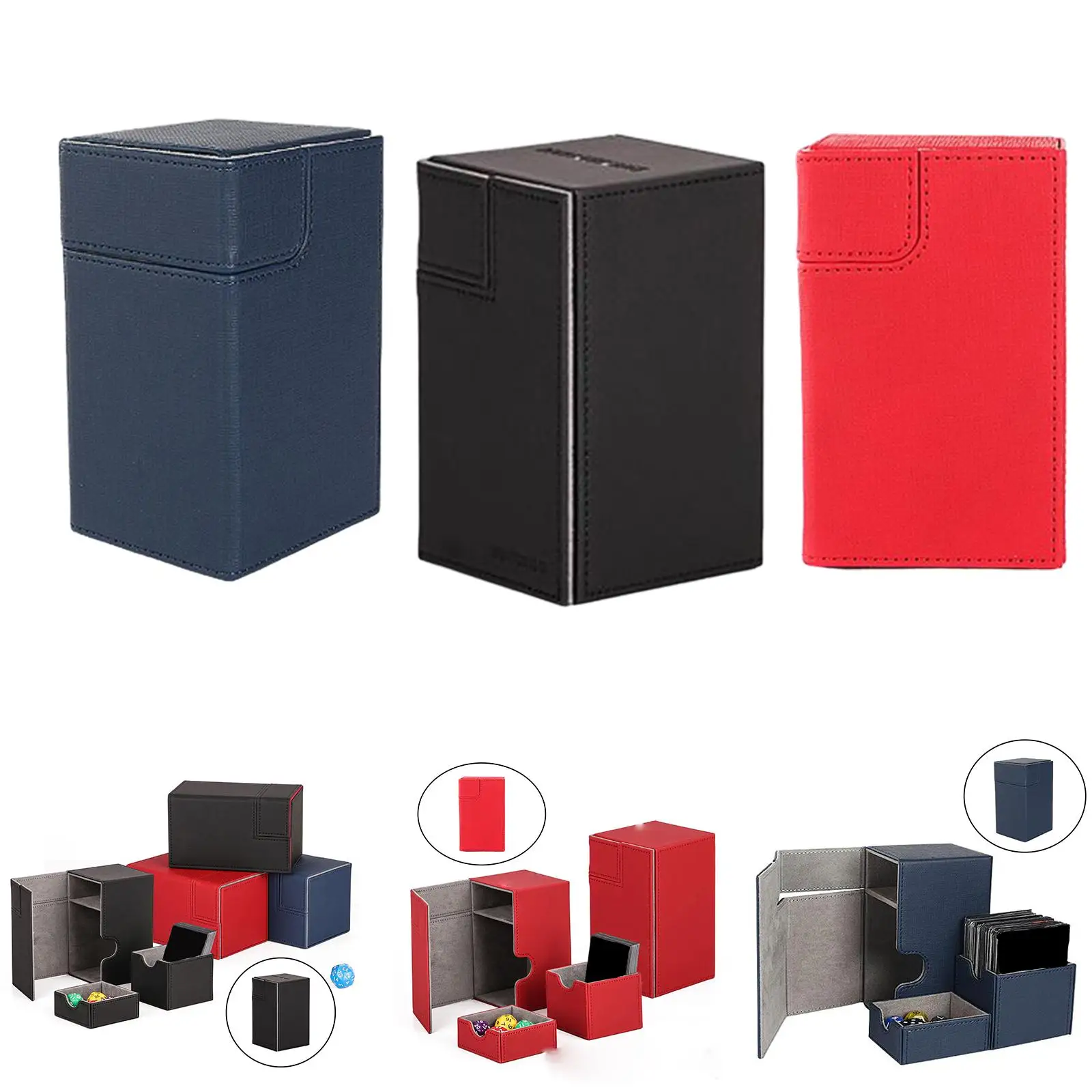 

Cards Container Board Game Cards Collections deck Box Board Game Cards Supplies