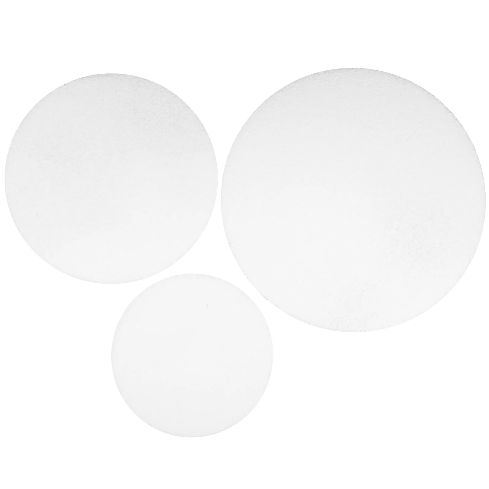 

Cakedummy Round Circle Decorating Polystyrene Supplies Circles Crafttray Disc Styrofoam White Display Practice Shapes Fake Diy
