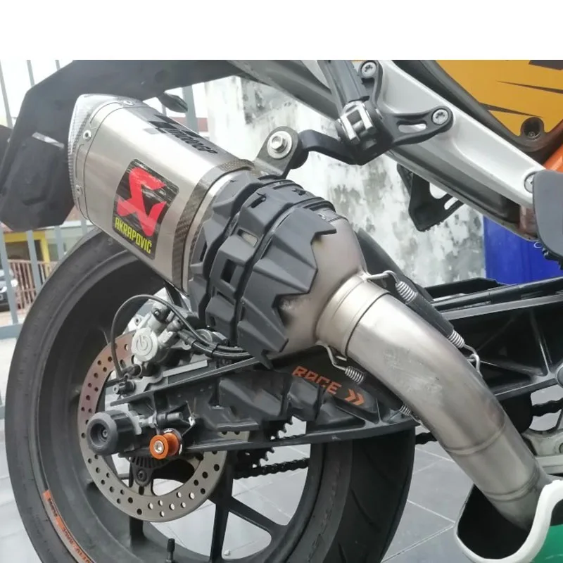 Защитный глушитель выхлопной трубы мотоцикла для Honda CRF 250 450 Kawasaki KXF250 KXF450 Suzuki RMZ