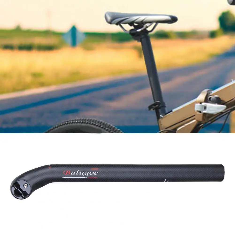 

BALUGOE Bike Carbon Post Corrosion Resistance Cycling Parts Exquisite Workmanship Bike Saddle Seat Tube for Bicycle