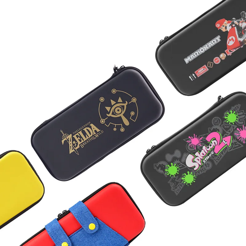 

Portable Nintend Switch Lite Console Carrying Bag Kit Accessories EVA Storage Hard Case Bundle Nintendoswitch Travel Cover Set