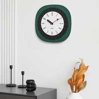 free shipping wall clock bedroom modern quiet stylish aesthetic watch minimalist art design relogio de mesa house accessories
