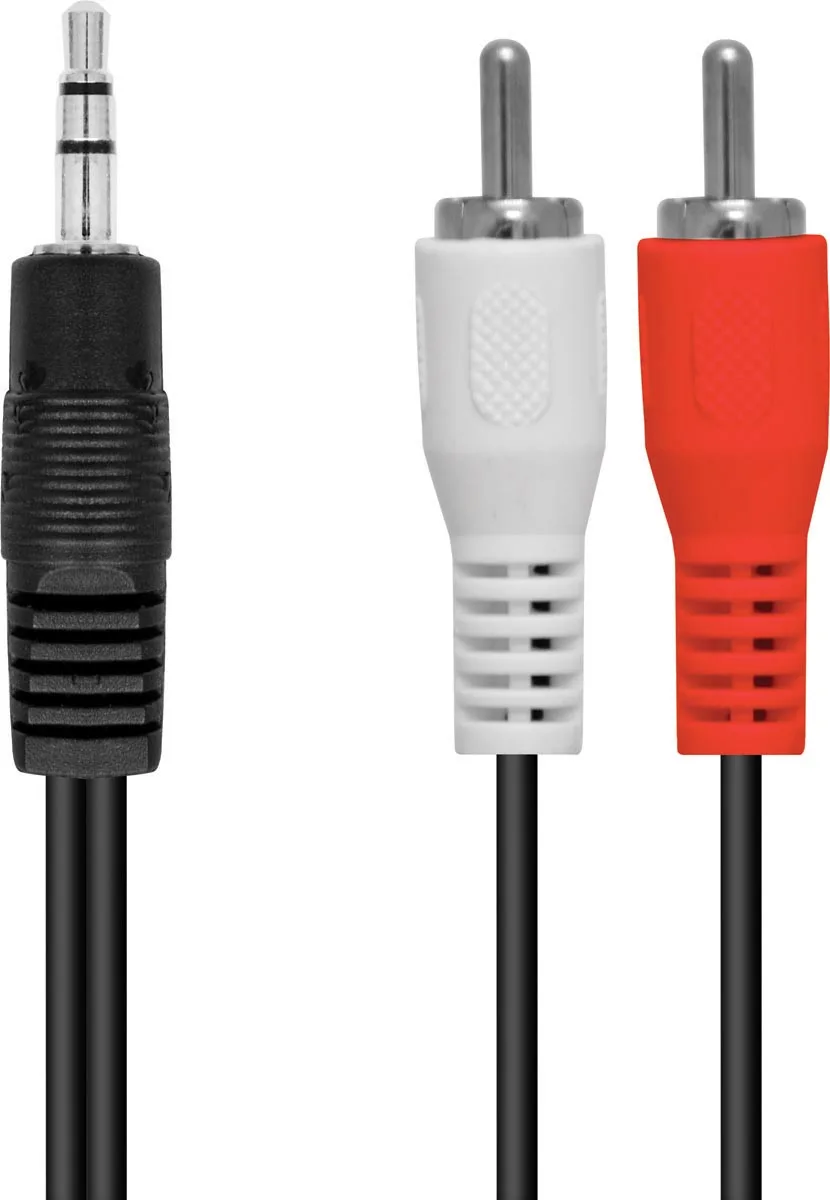 

CABLE 2 RCA X P2 3.5MM STEREO 1.5 METERS-2R35S-15-PC / 10