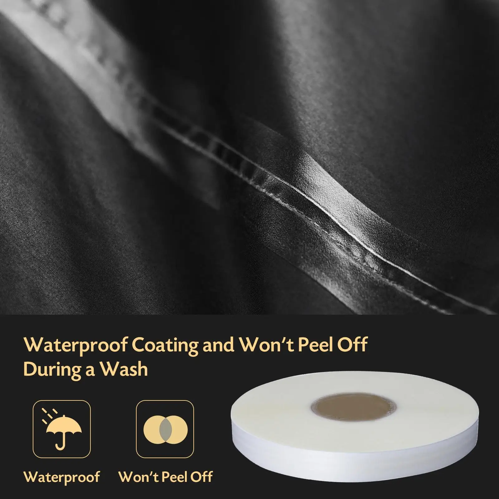 

Лента для герметизации швов 20 мм ремонт ткани палатки клейкая дышащая герметичная лента для наружного снаряжения дождевика ремонт швов текстильный тент