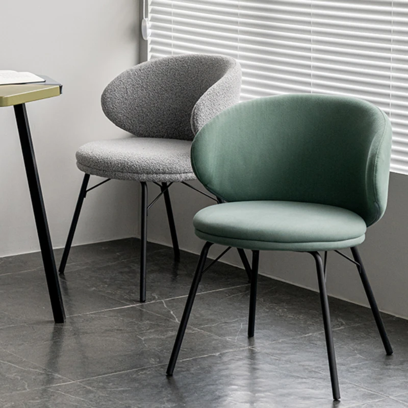 

Modern Nordic Dining Chairs Office Design Ergonomic Kitchen Dining Chairs Feature Luxury Sillas Comedor Home Furniture SR50DC