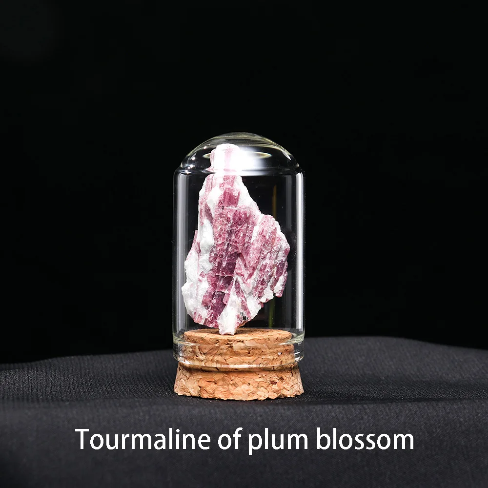 

Коллекционная бутылка с розовым кварцем Runyangshi