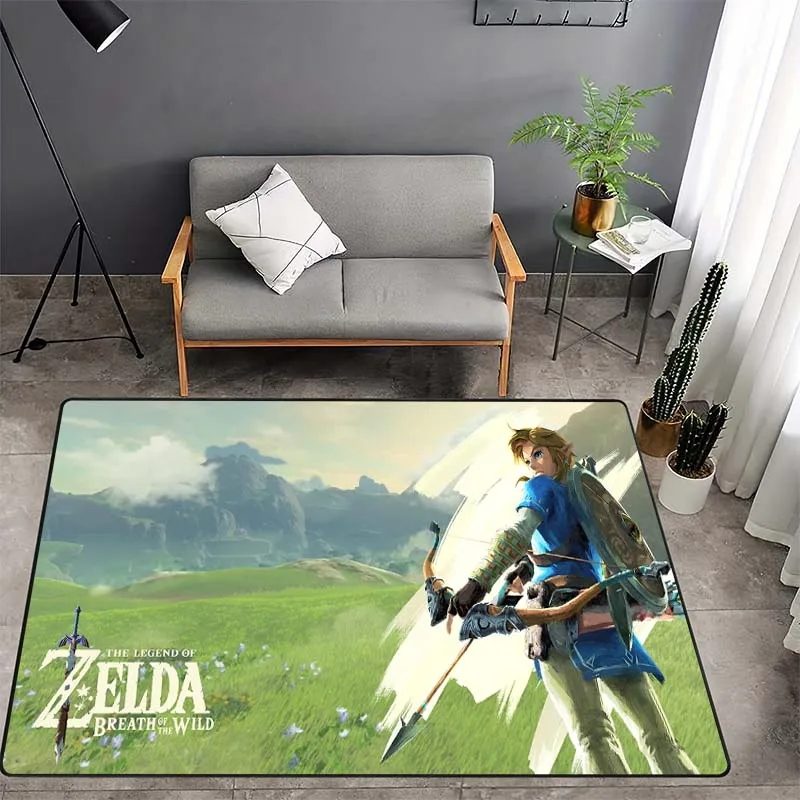 Классические игры Z-Zelda коврик с узором для гостиной спальни прикроватный ванной