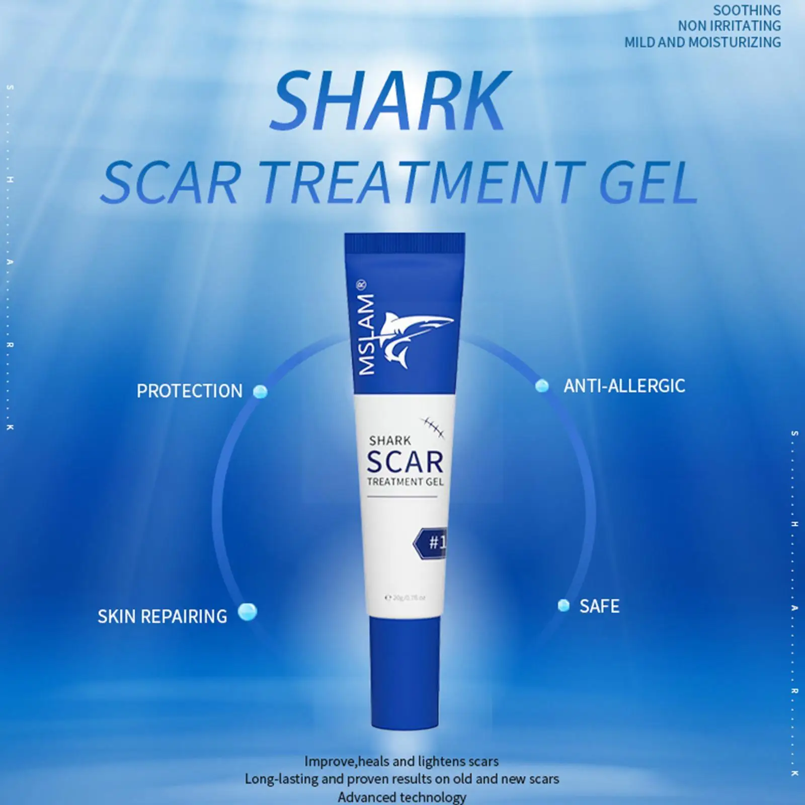 

Scar Removal Cream Herbal Treatment Stretch Marks Burn Repair Acne Beauty Gel Care Whitening Health Scar Skin Surgical Smoo O1E9