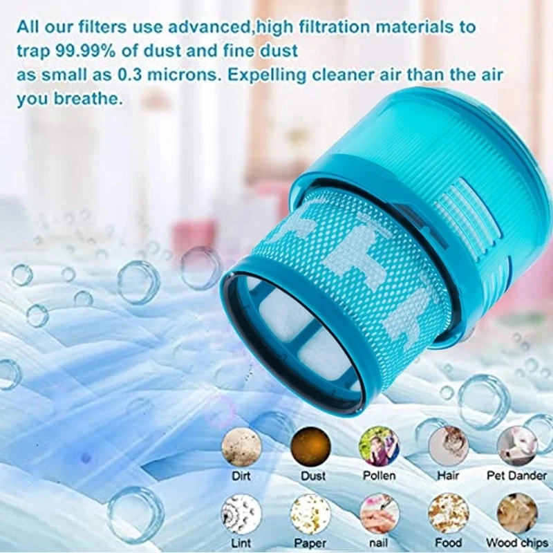 Сменная деталь для Dyson G5 беспроводной моющийся фильтр Hepa Запчасти пылесоса