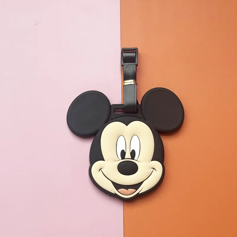 Бирка для багажа Микки Маус Disney персонализированная мультяшная бирка с именем и