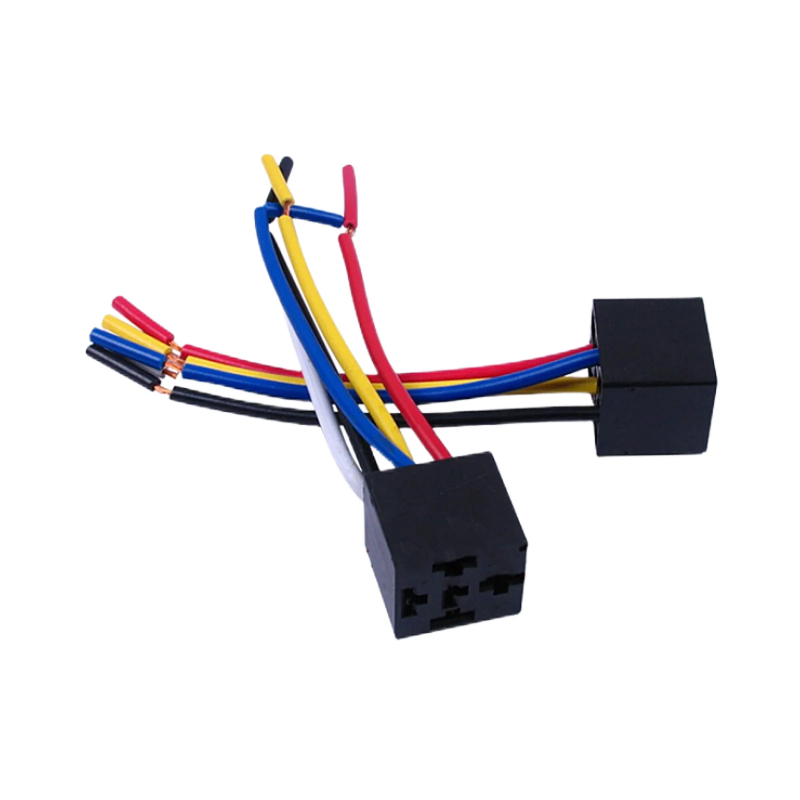 

RV65F automotive air conditioning relay, pentagonal wire socket pure copper wire heat dissipation electronic fan modified relay