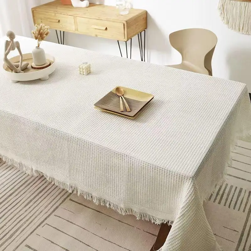 

2023 milk tea color cloth ins wind upset cotton and linen cloth_Jes2345