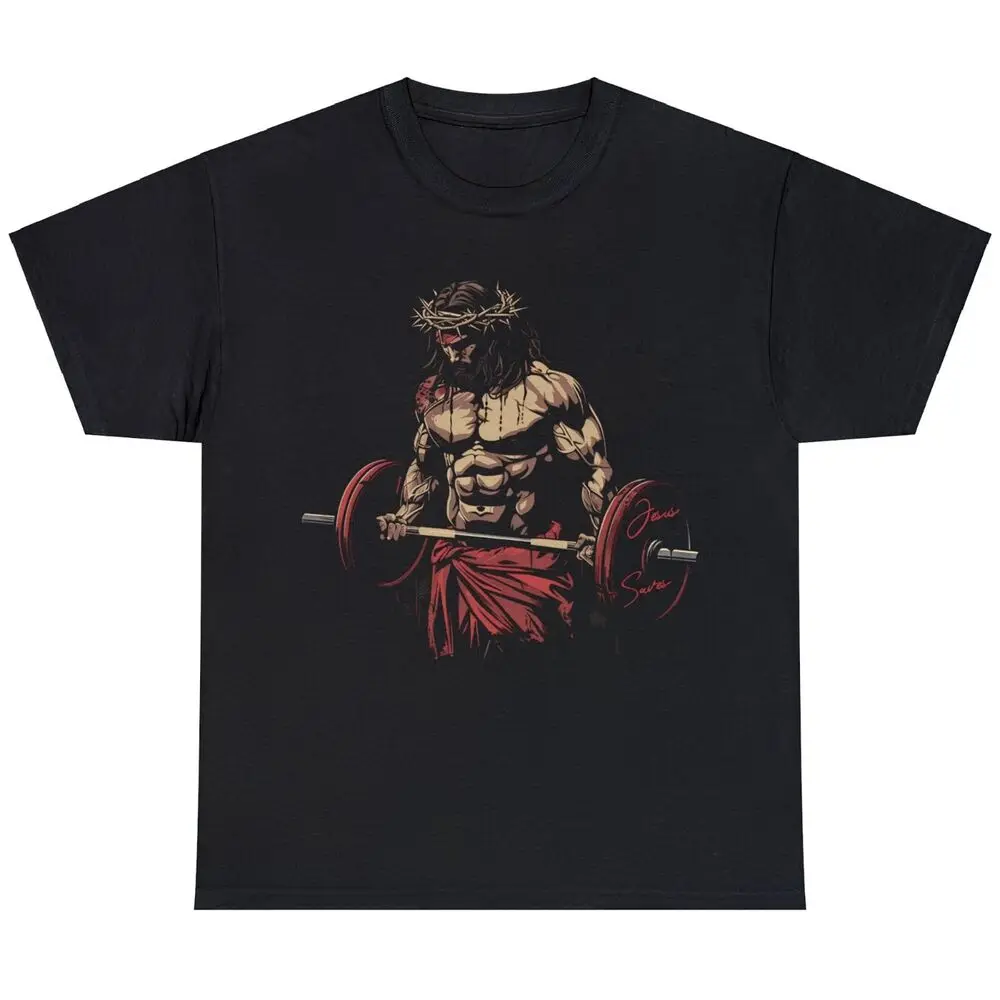 Ретро футболка The Ultimate Deadlifter Christian для тренировок в тренажерном зале мужчин