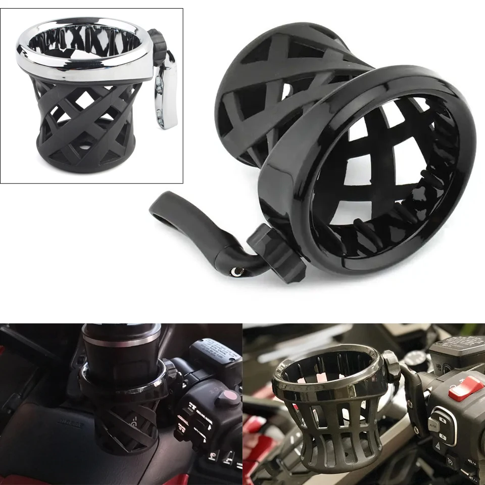 Держатель для чашки для мотоцикла Goldwing GL1800, держатель для чашки для напитков с сетчатым креплением для корзины для Honda Gold wing GL 1800 Trike 2001-2021 Держатель для чашки для мотоцикла Goldwing GL1800, держатель для чашки для напитков с сетчатым креплением для корзины для Honda Gold wing GL 1800 Trike 2001-2021