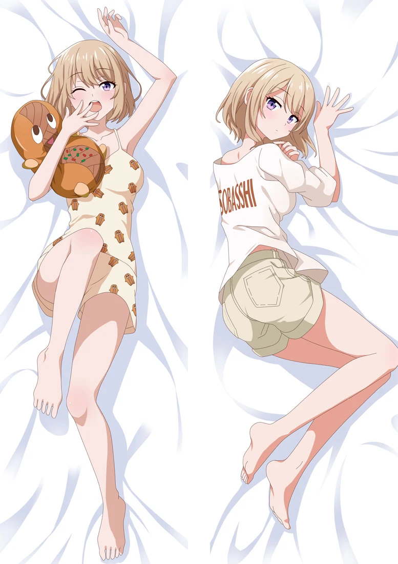Наволочка с декором в стиле аниме пара кукушек Umino Sachi Dakimakura Waifu наволочка